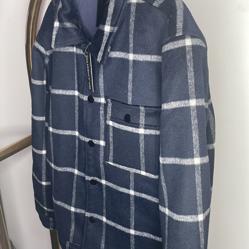Blank NYC | Men's Irish Curse Wool Blend Coat - Picture 9 of 15